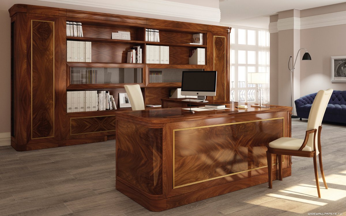 Обои для рабочего кабинета