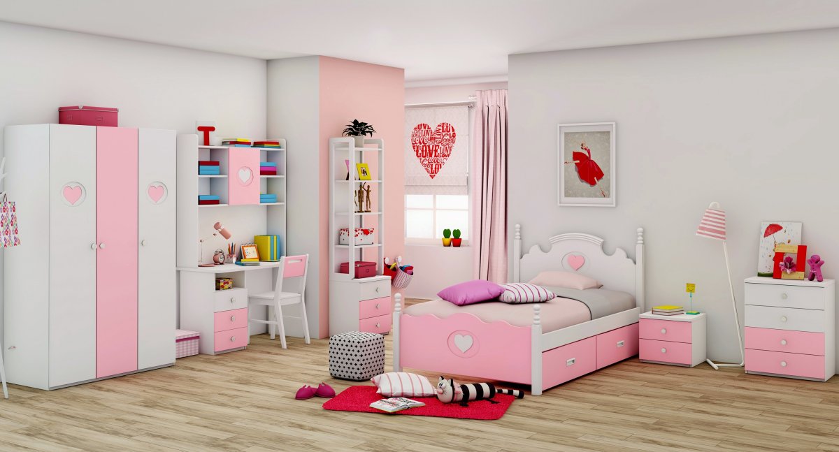 Фото розовых шкафов