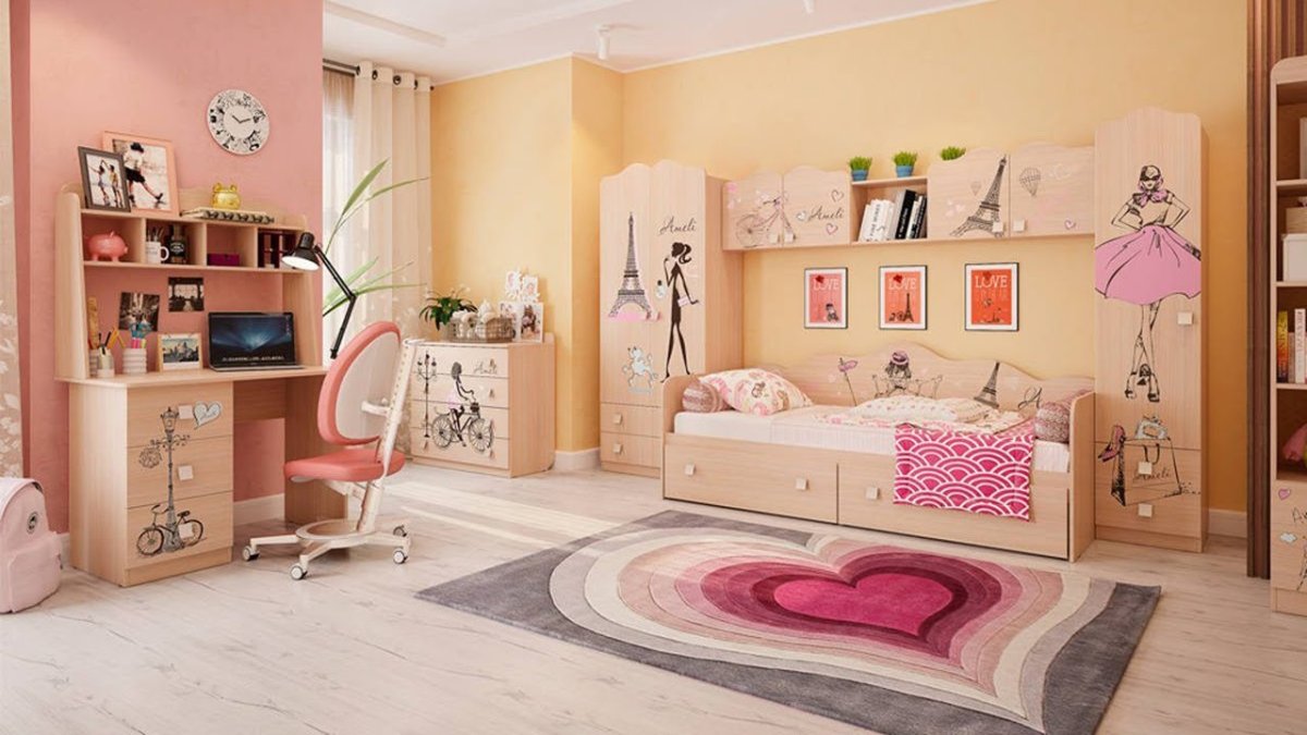 Детский гарнитур леди Сканд