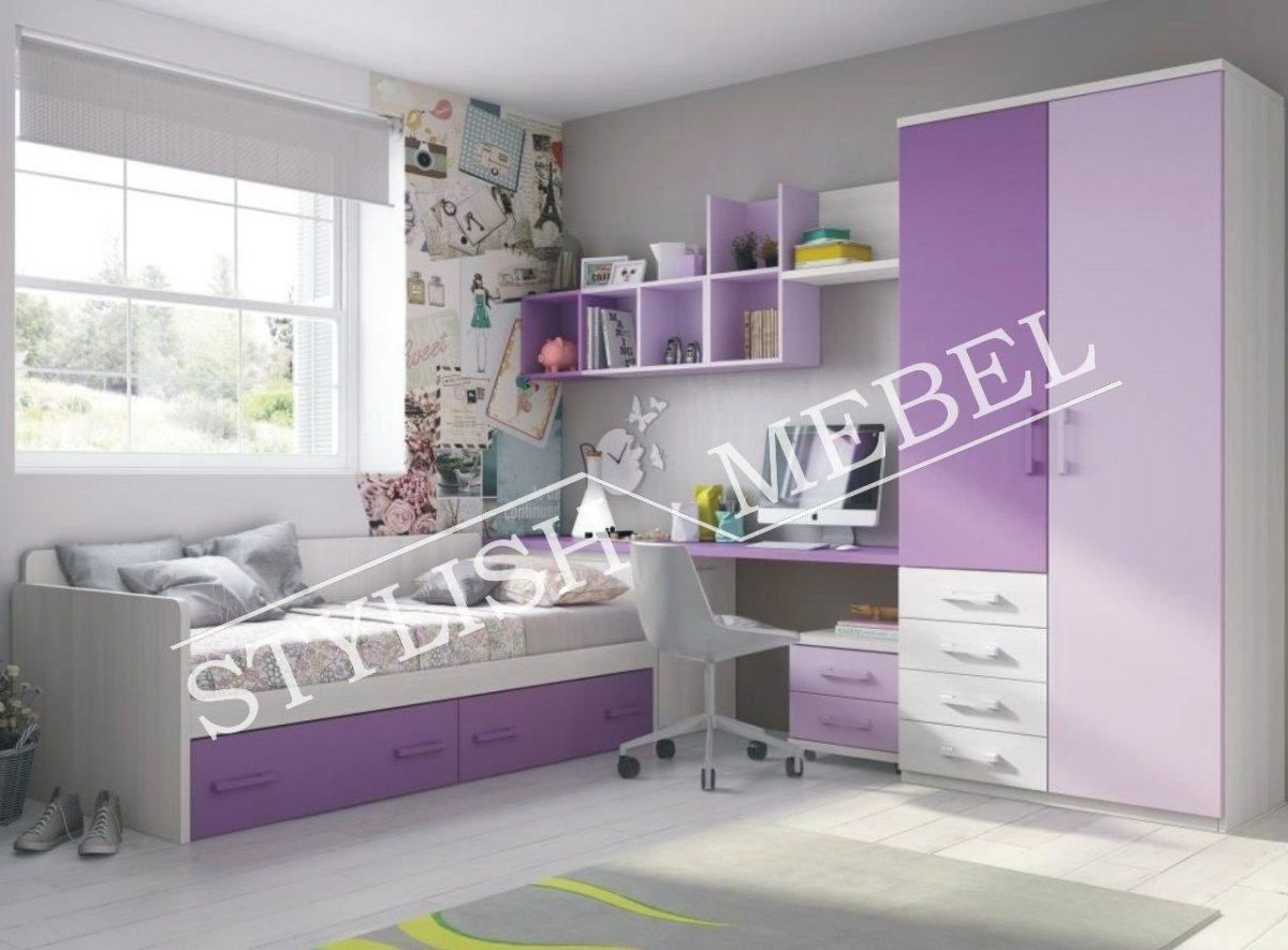 Современный шкаф в детскую комнату