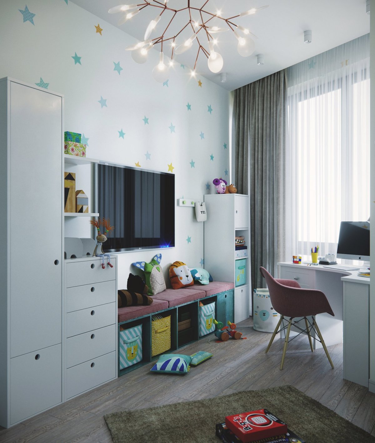 Интерьер детской комнаты IKEA | Квартирные идеи, Украшение комнат для девочек, Декор спальни