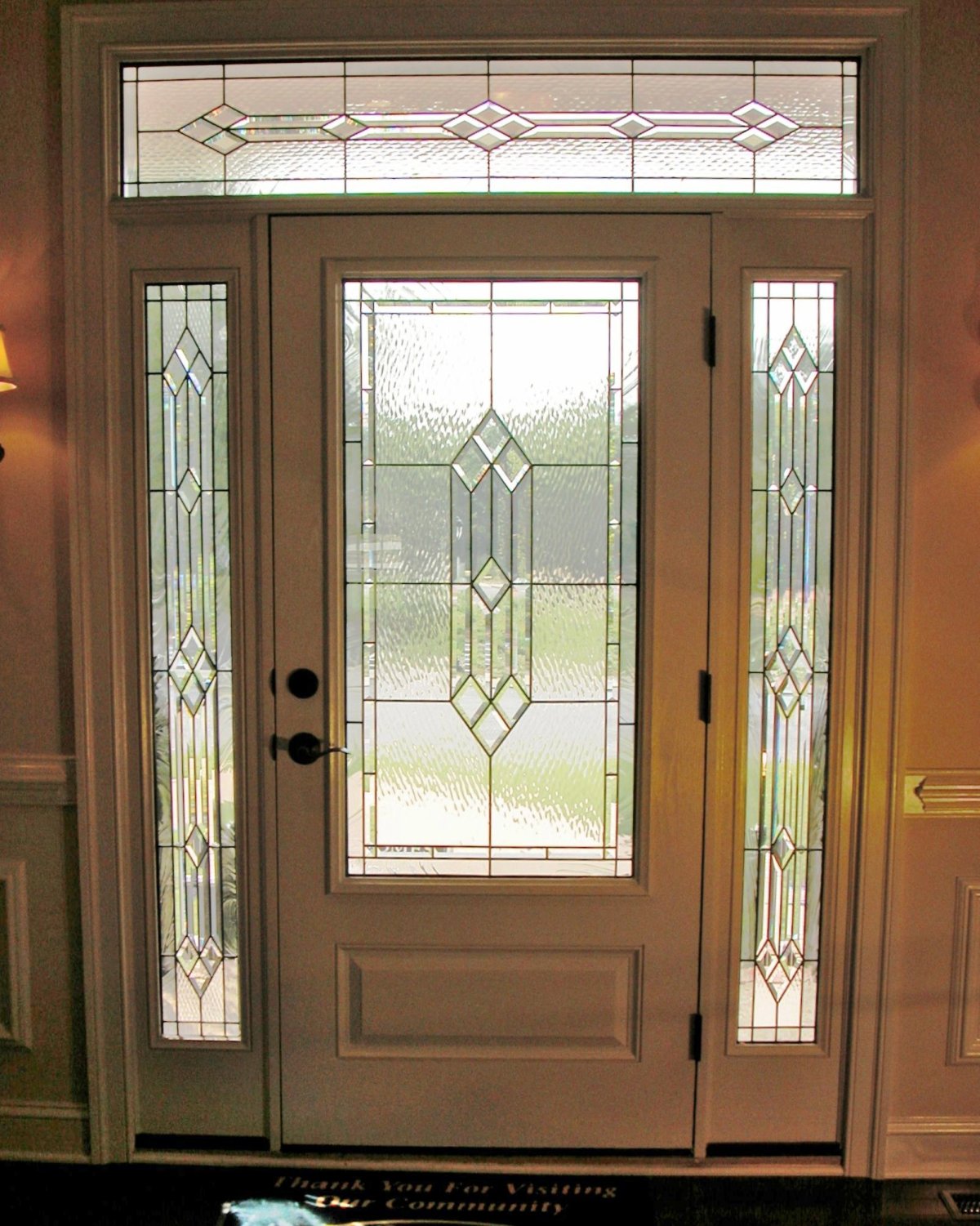 Витраж фрамуга