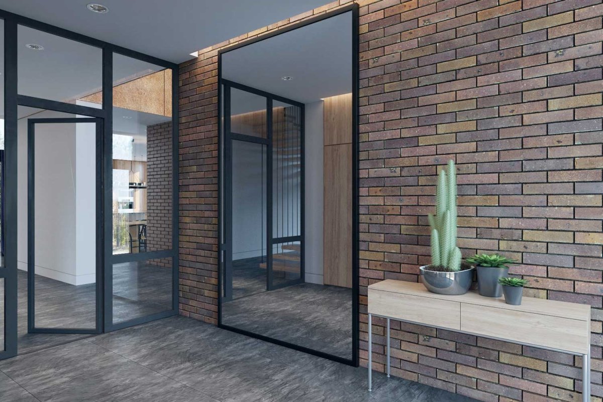 Зеркало лофт в прихожую