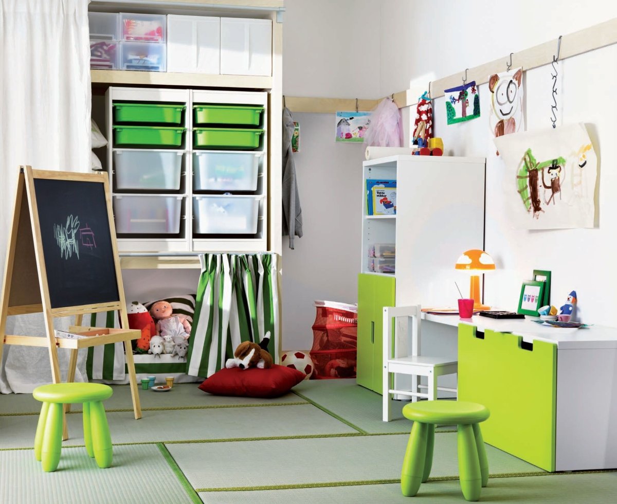 Детская комната 10 кв м икеа