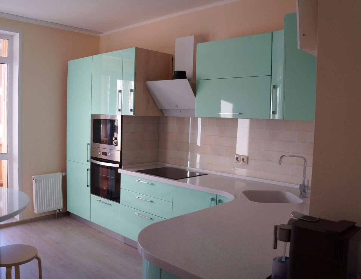 Бирюзовая кухня