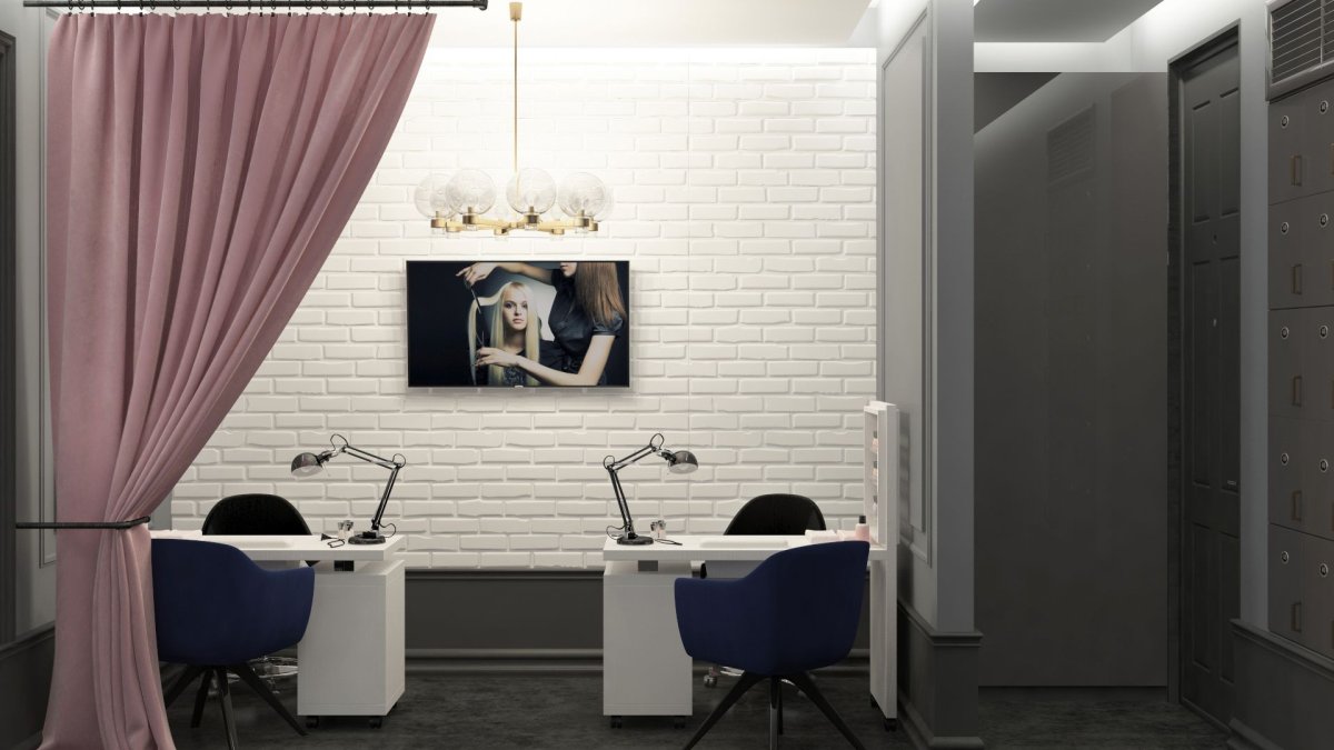 Зонирование в салоне красоты