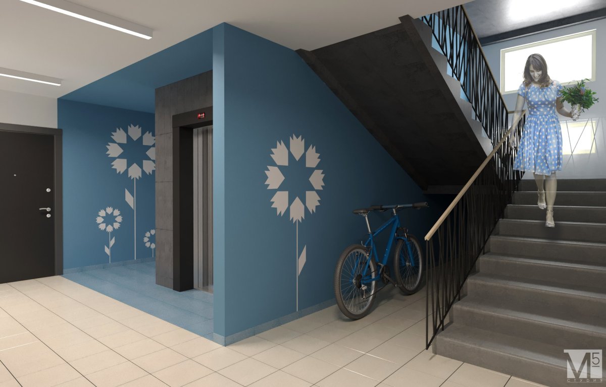 Дизайнерский подъезд