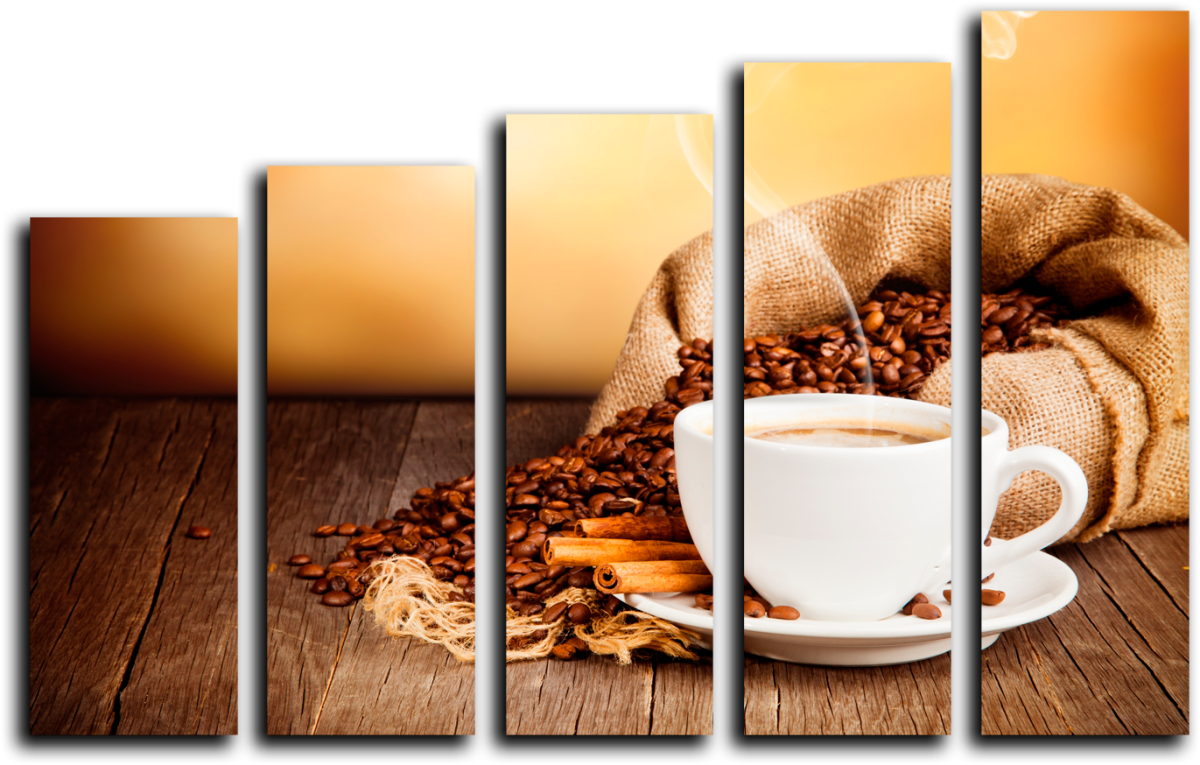 Модульная картина "ретро часы"