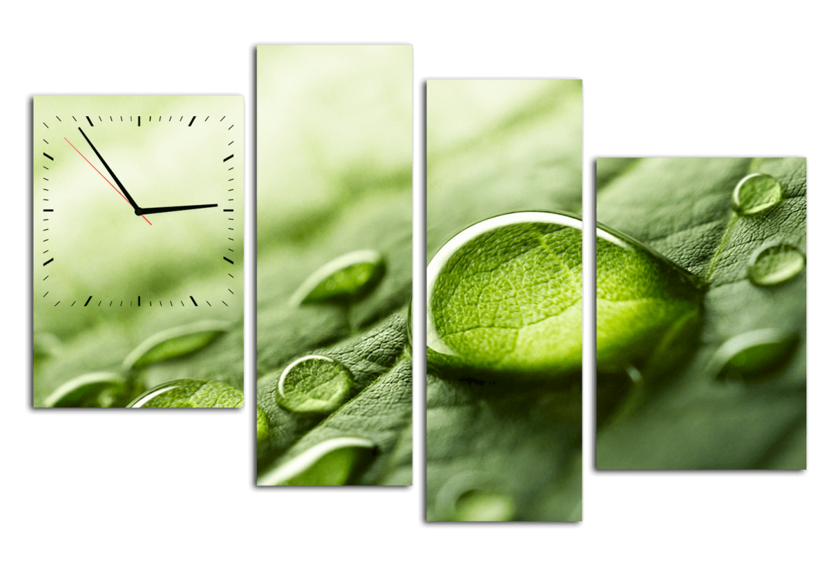 Модульная картина красная чашка с кофе