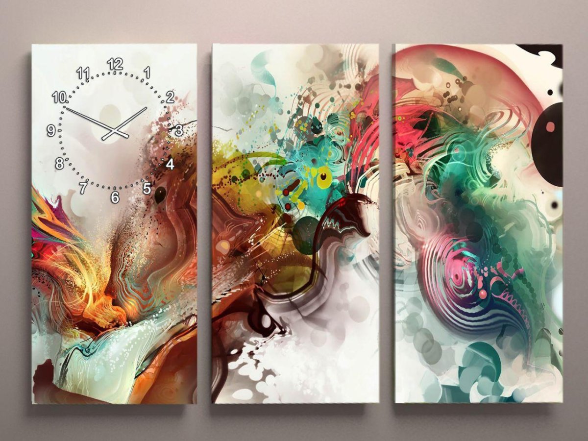 Модульная картина еда