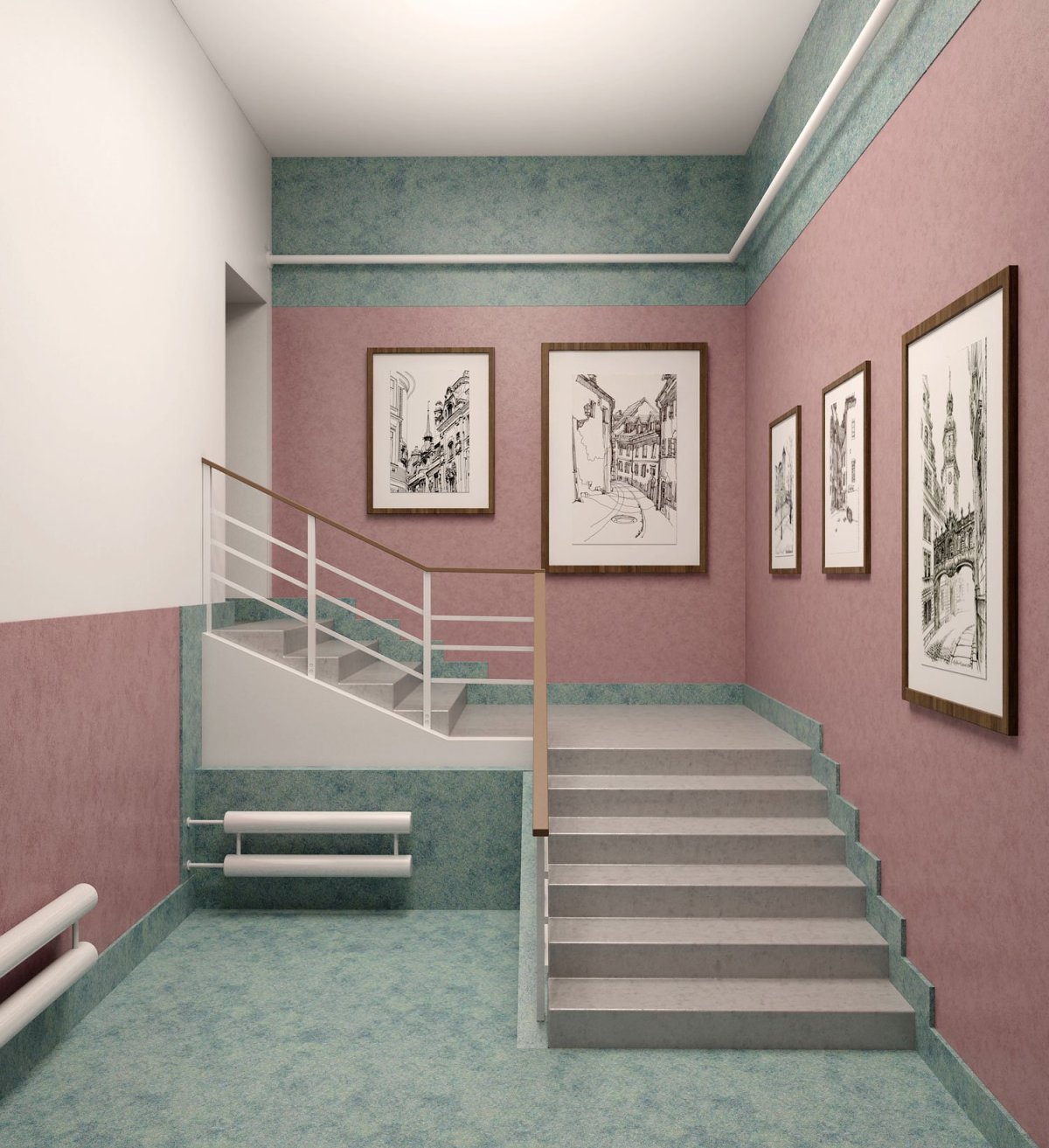 Интерьер подъезда