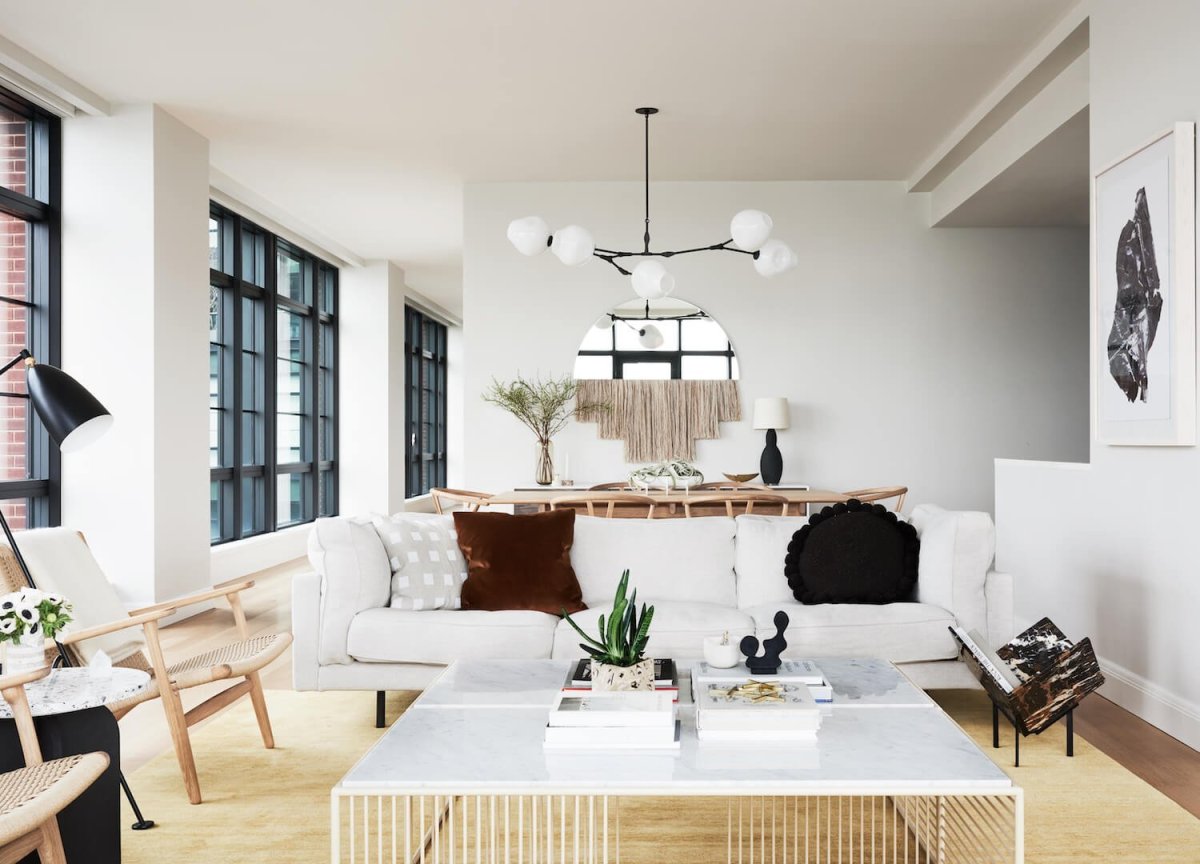 Скандинавский стиль в интерьере таунхауса