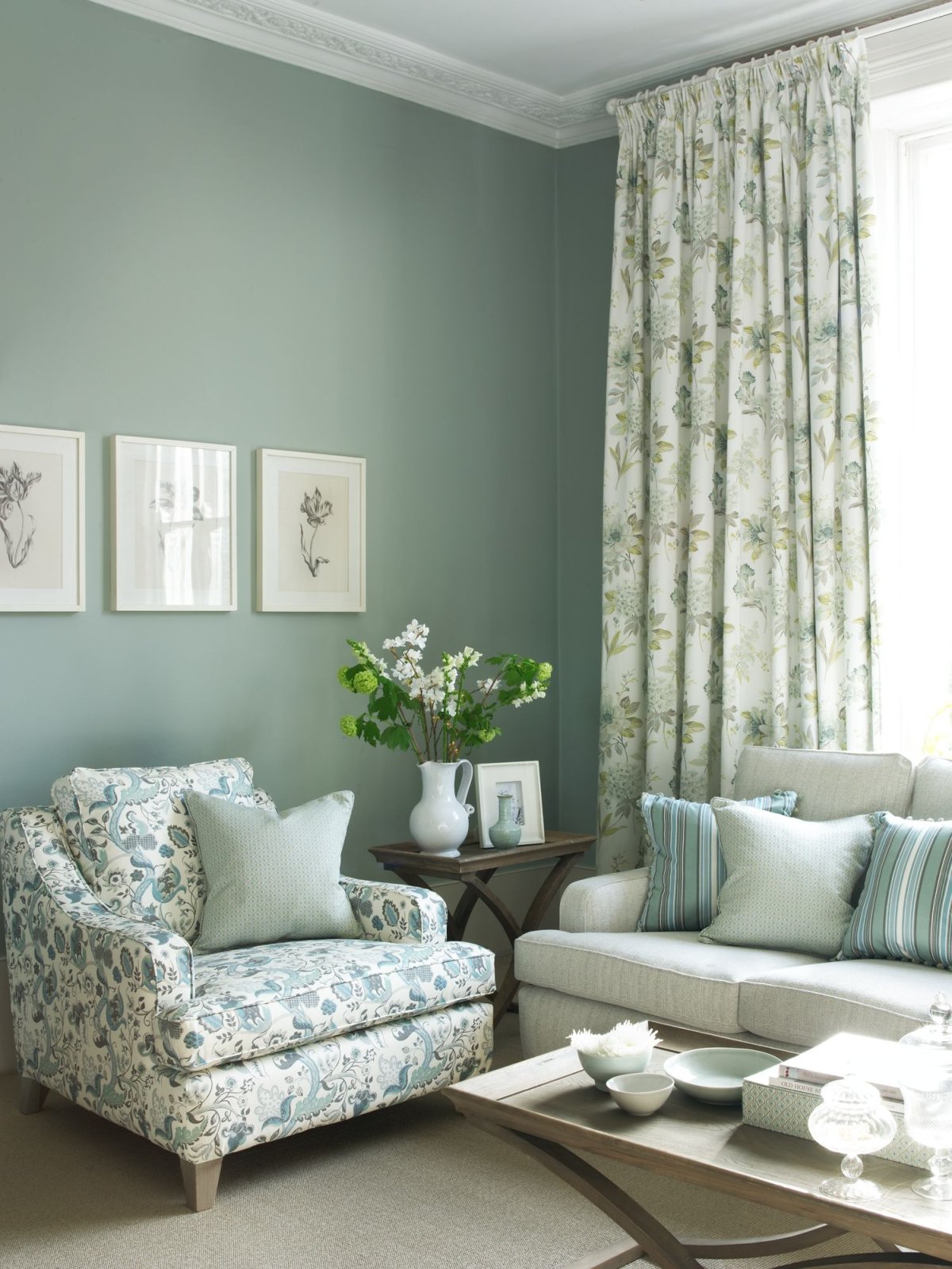 Спальня в природном стиле