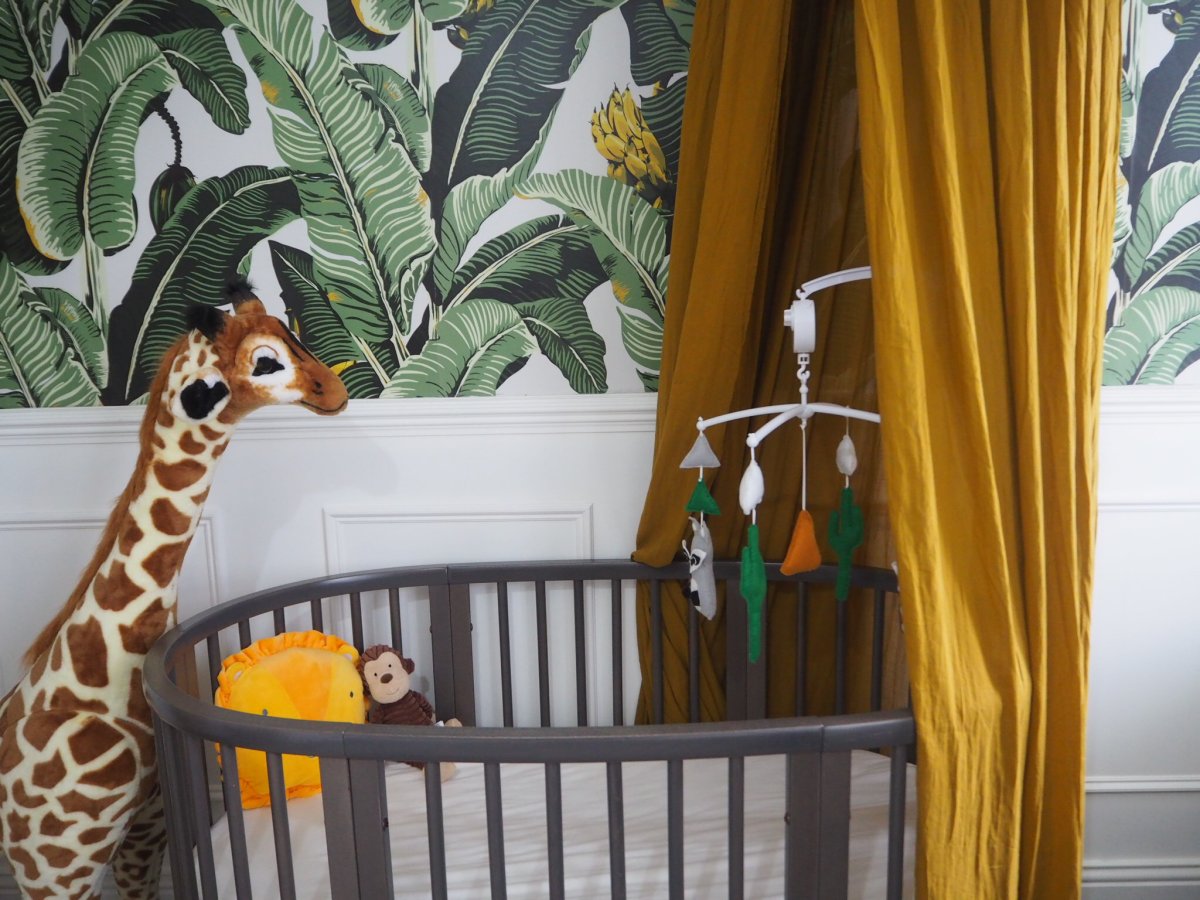 Детская комната в стиле парка Юрского периода