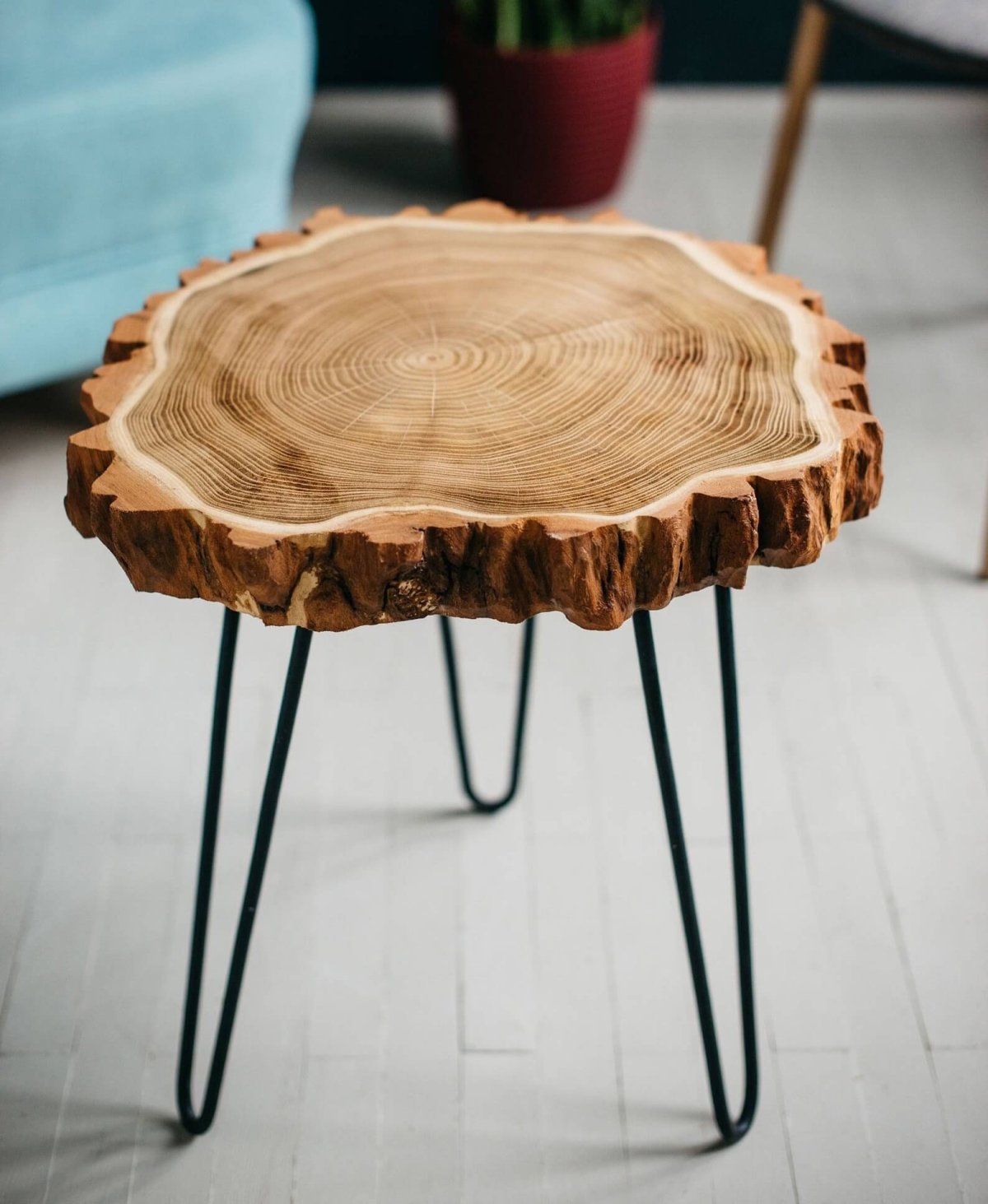 Журнальный столик из слэба