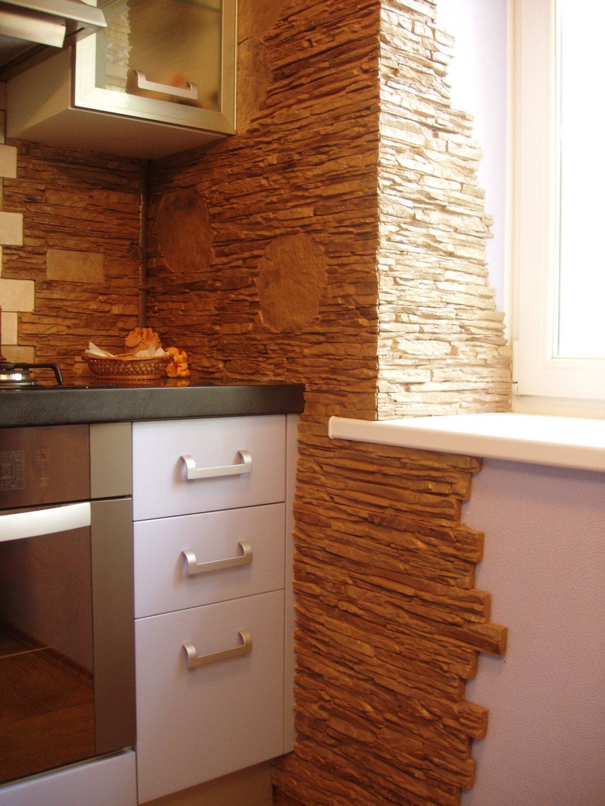 Декоративная отделка кухни