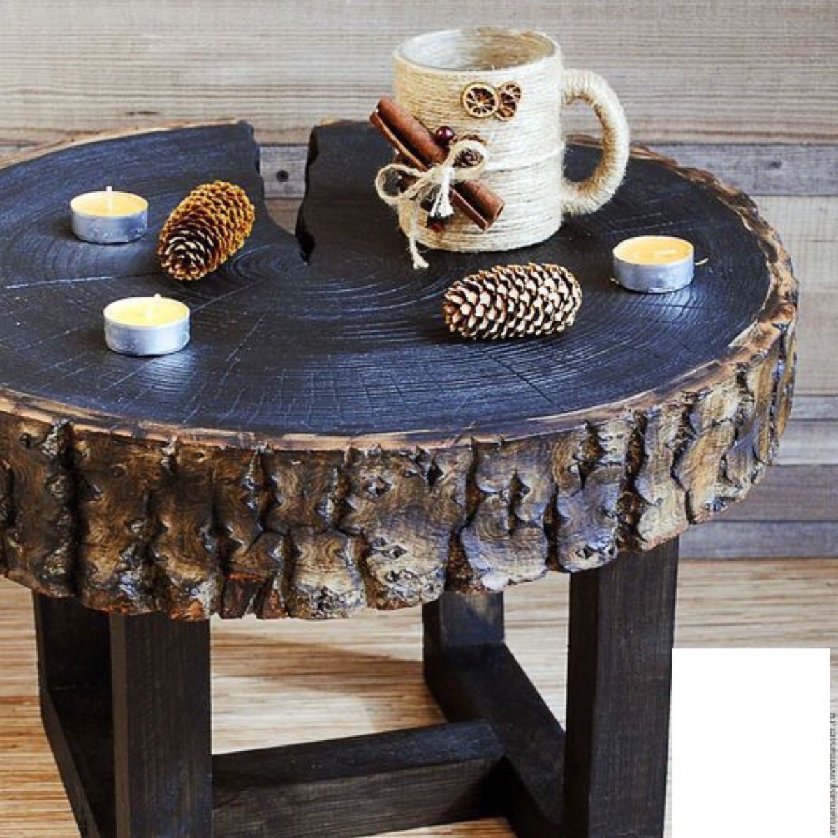 Столик из спила