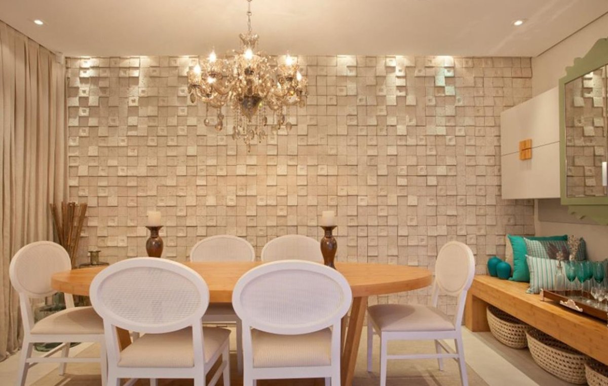 Отделка кухни декоративным камнем