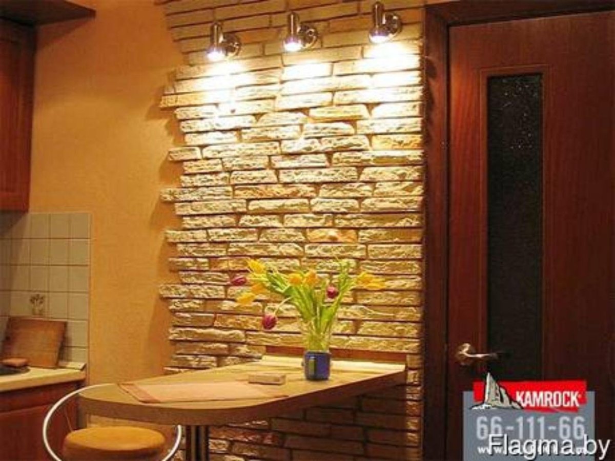 Отделка стен на кухне