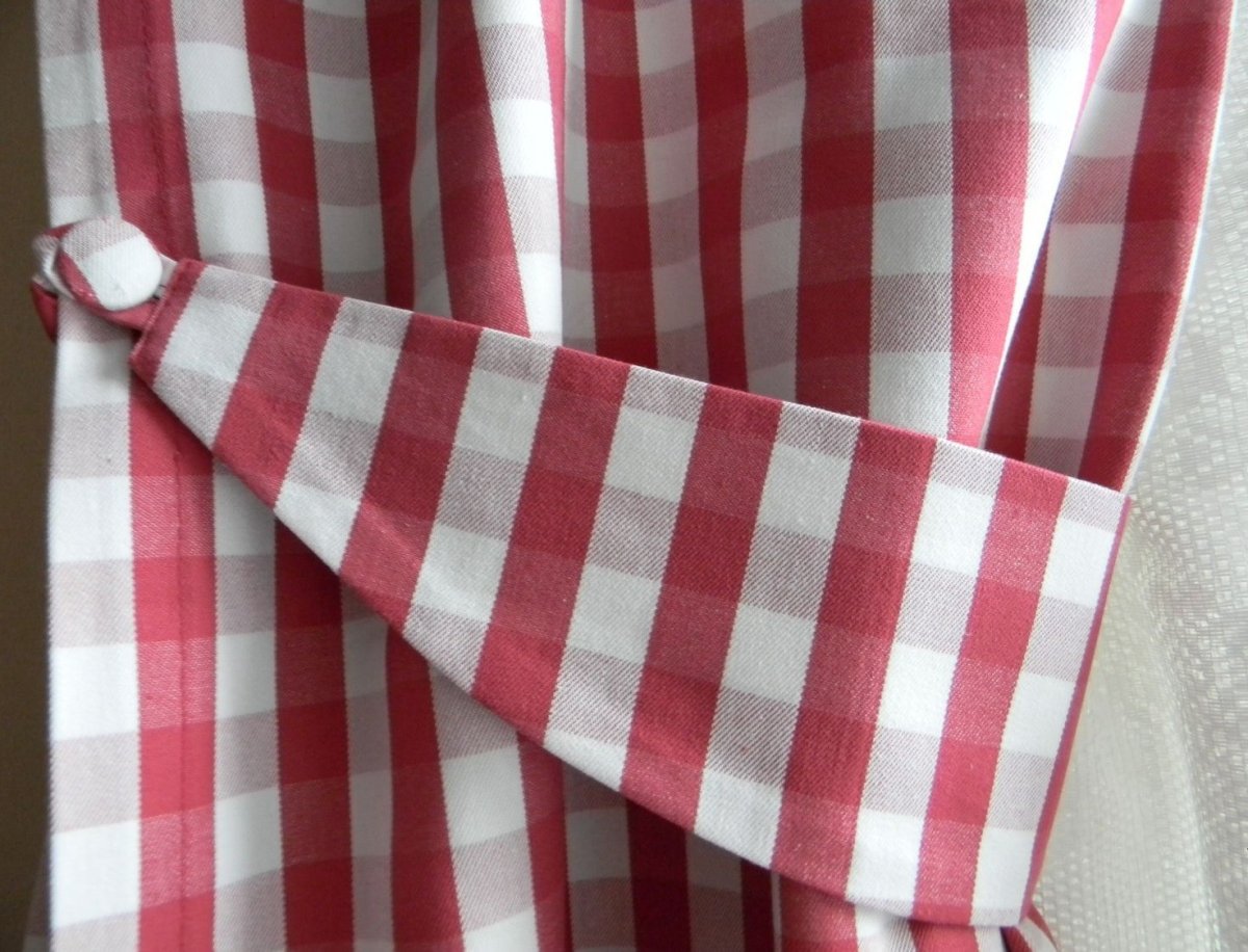 Шторы в клеточку