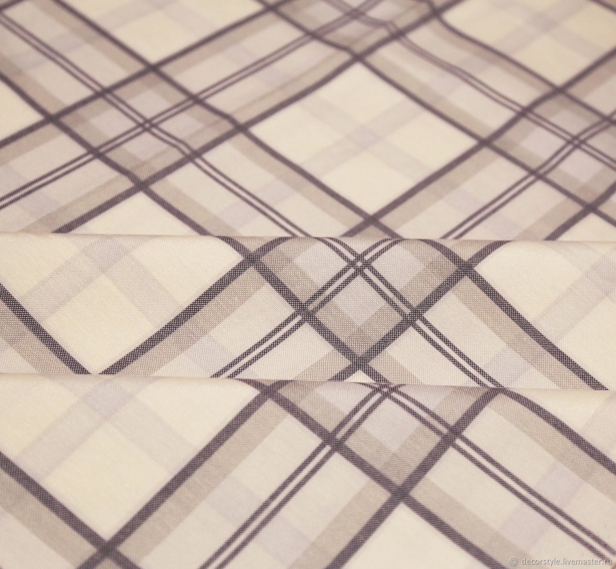 Мебельная ткань в клеточку
