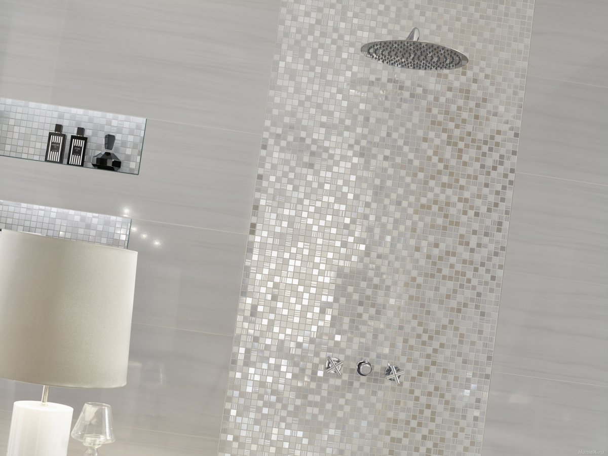 Плитка мозаика блестящая для ванной