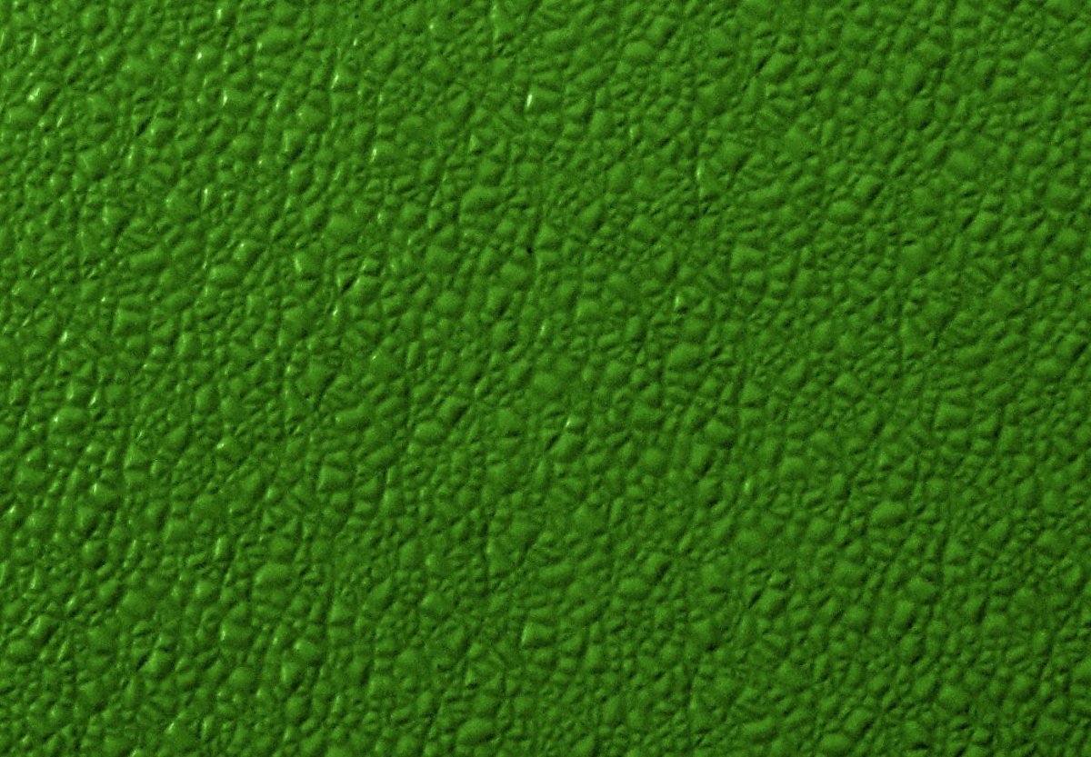 Зеленый пластик