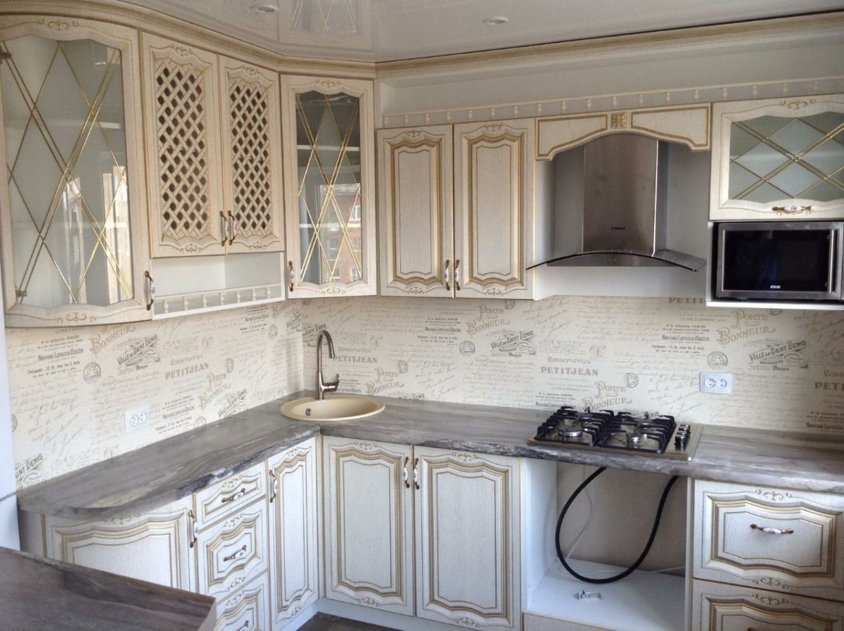 Кухня Лина с патиной