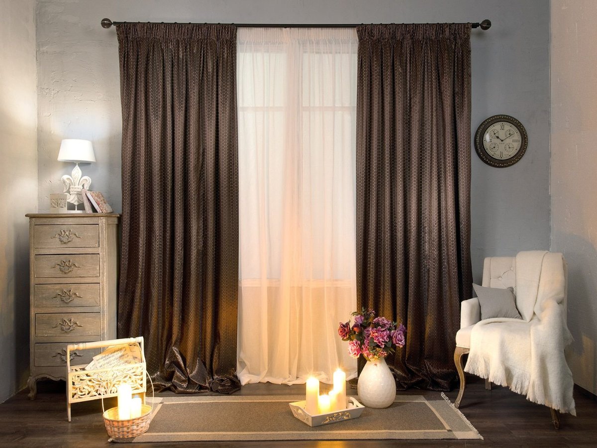 Портьеры в гостиную