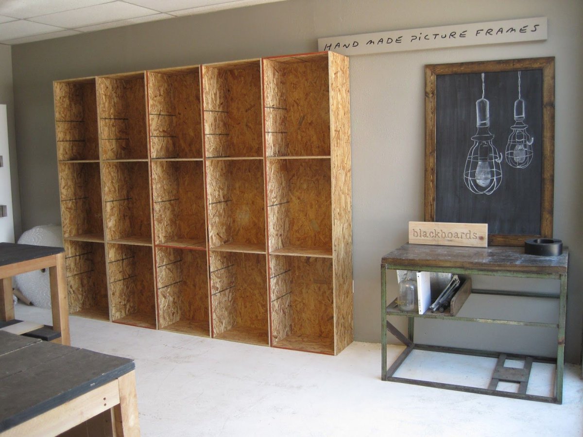 Встроенные шкафы из фанеры