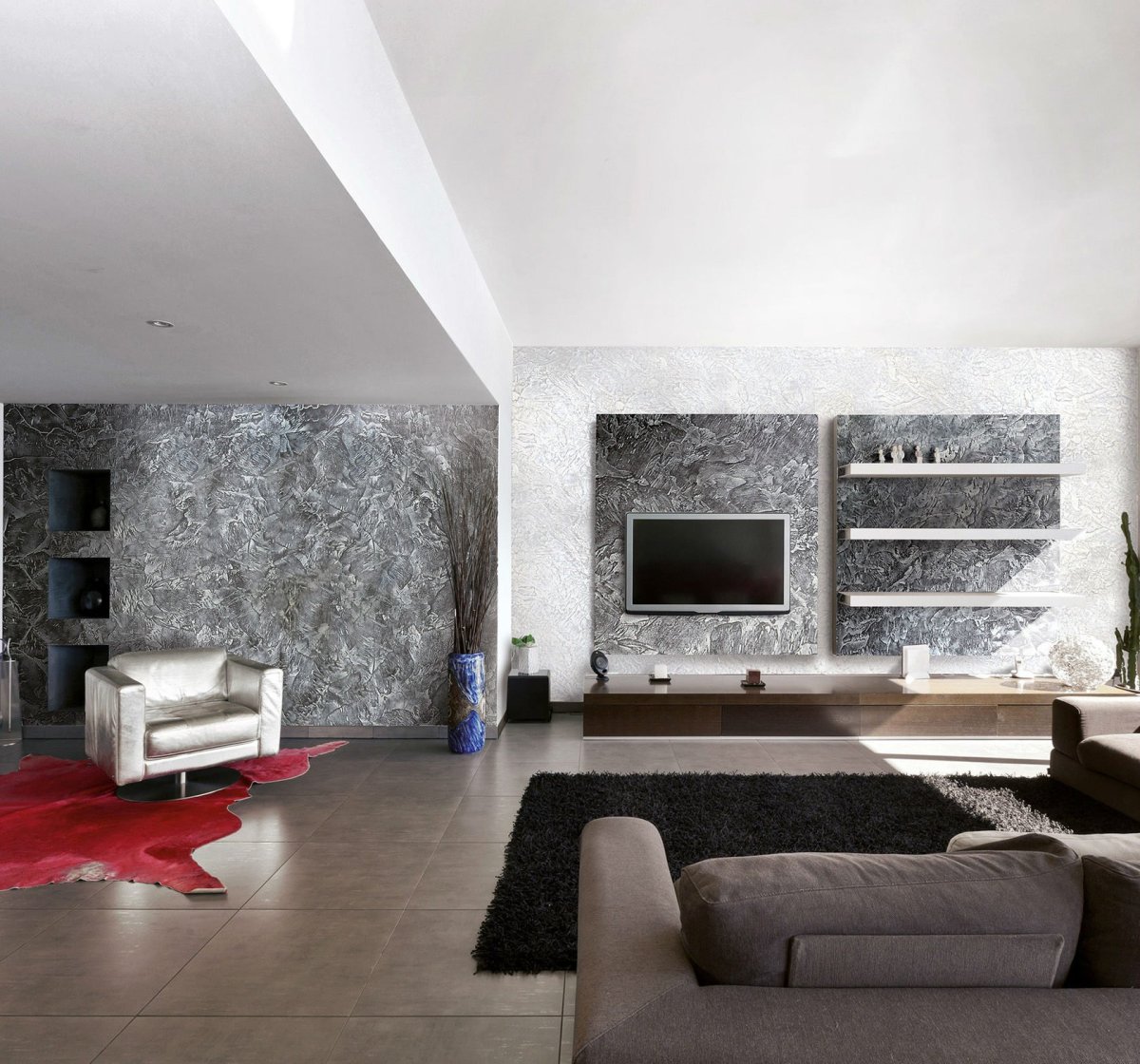 Декор гостиной в современном стиле