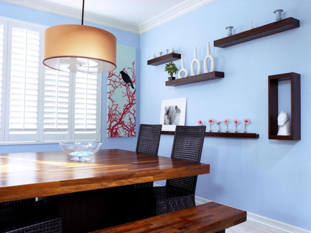 Декор кухонной полки