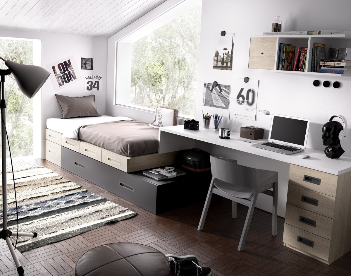 Декор маленькой комнаты