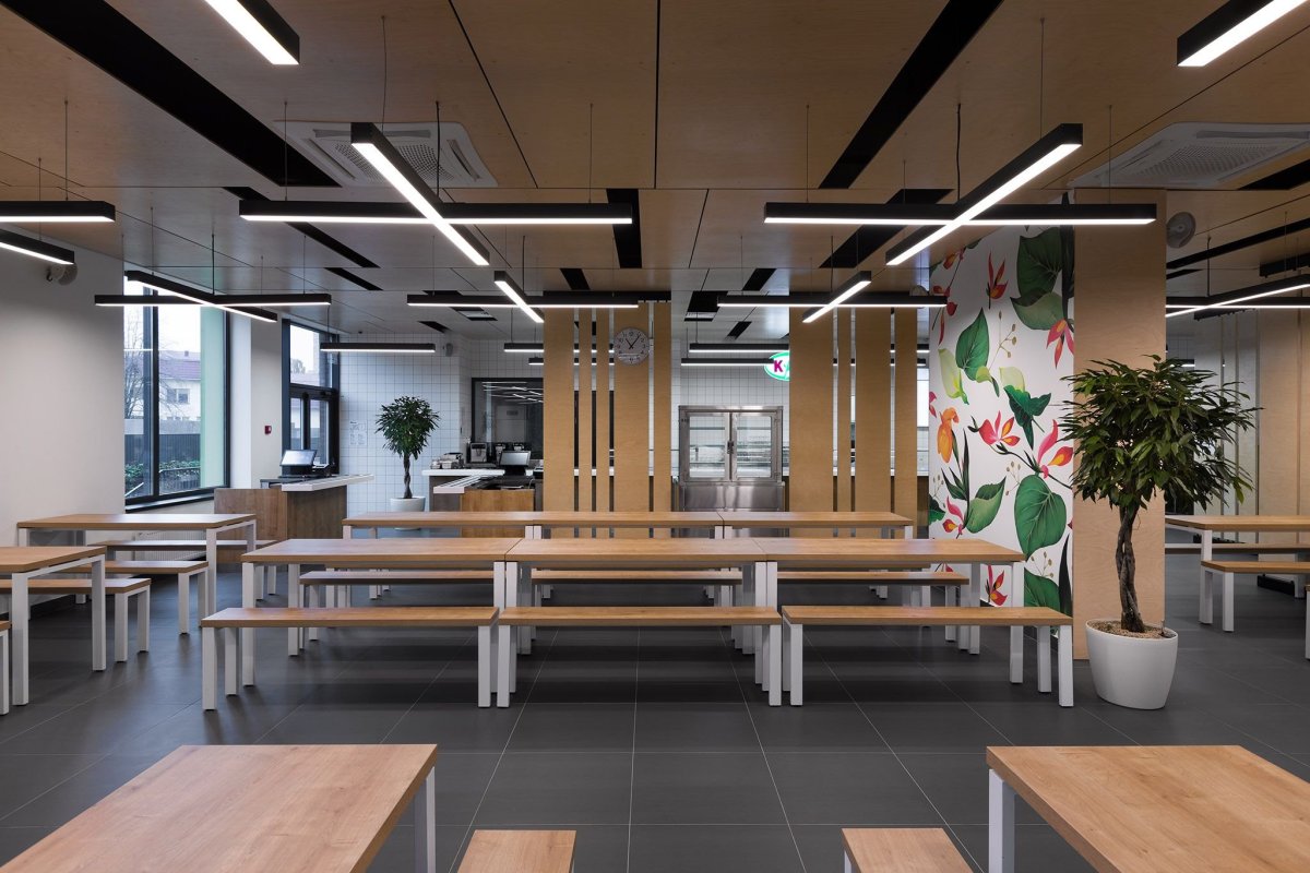 Современная школа интерьер