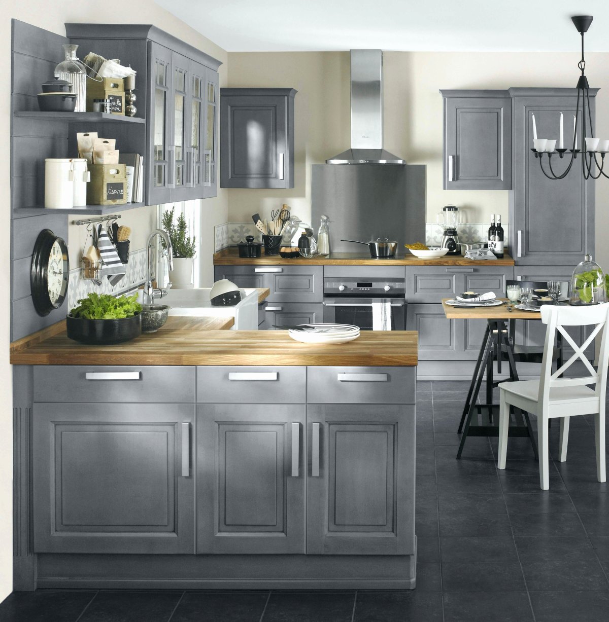 Икеа Будбин серый