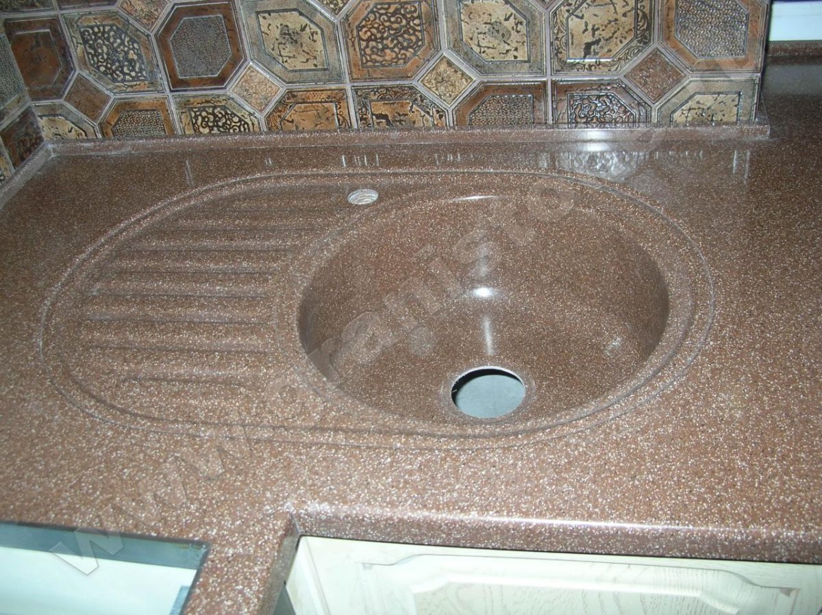 Жидкий камень для столешницы цвета