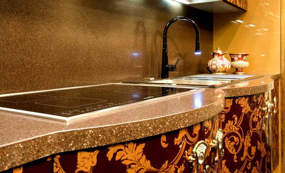 Декоративная штукатурка с блестками