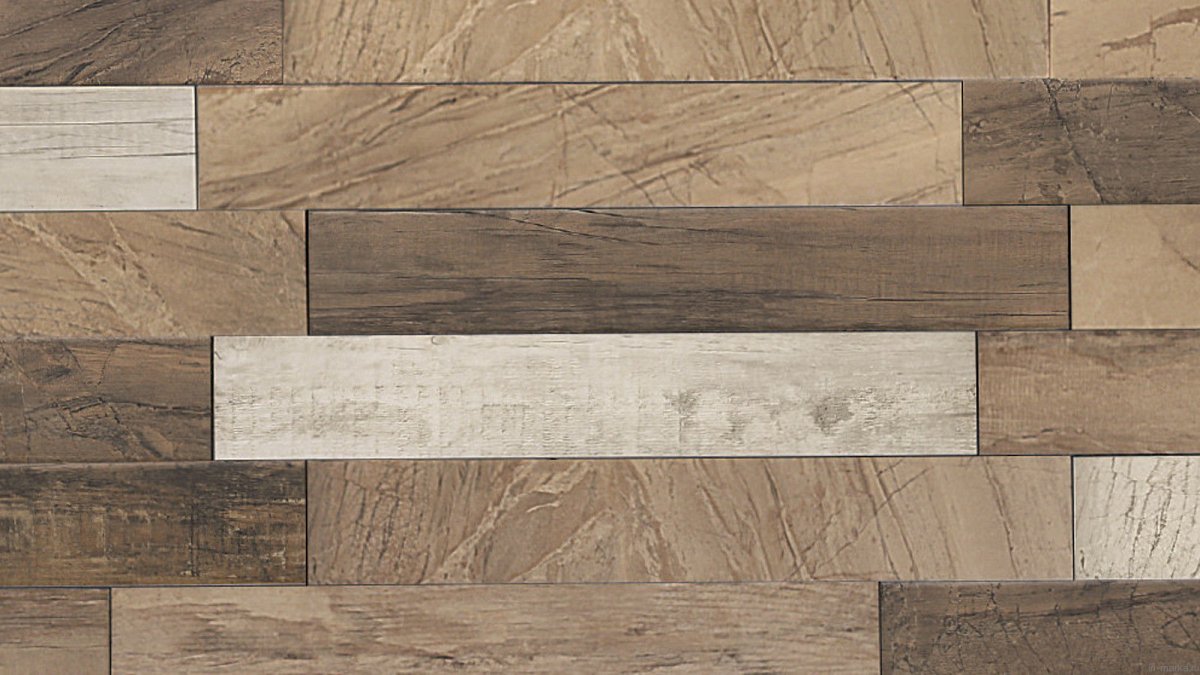 Керамическая плитка Naxos 61615 Mosaico legno