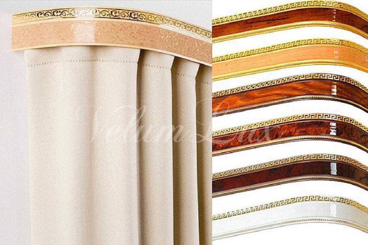 Карнизы для штор потолочные пластиковые