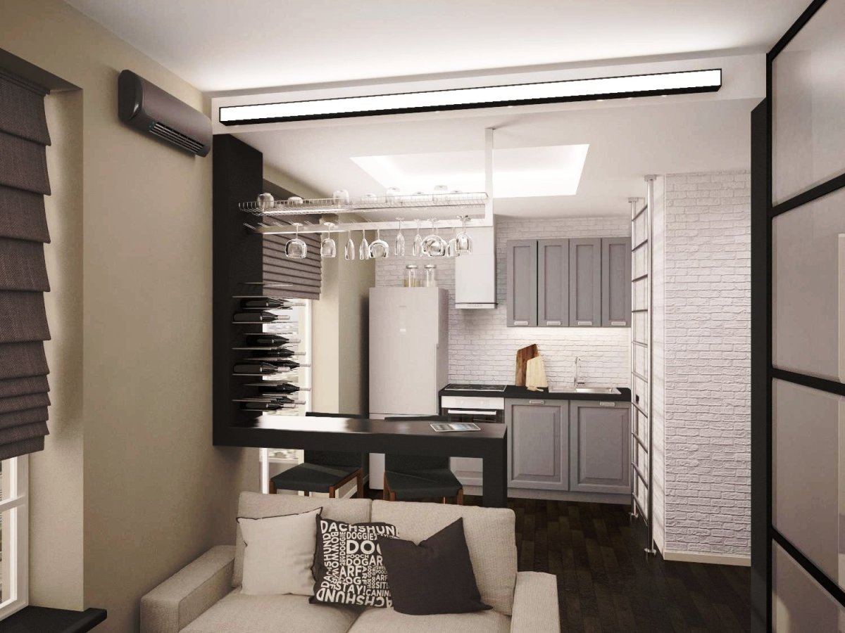 Интерьер 2х комнатной квартиры