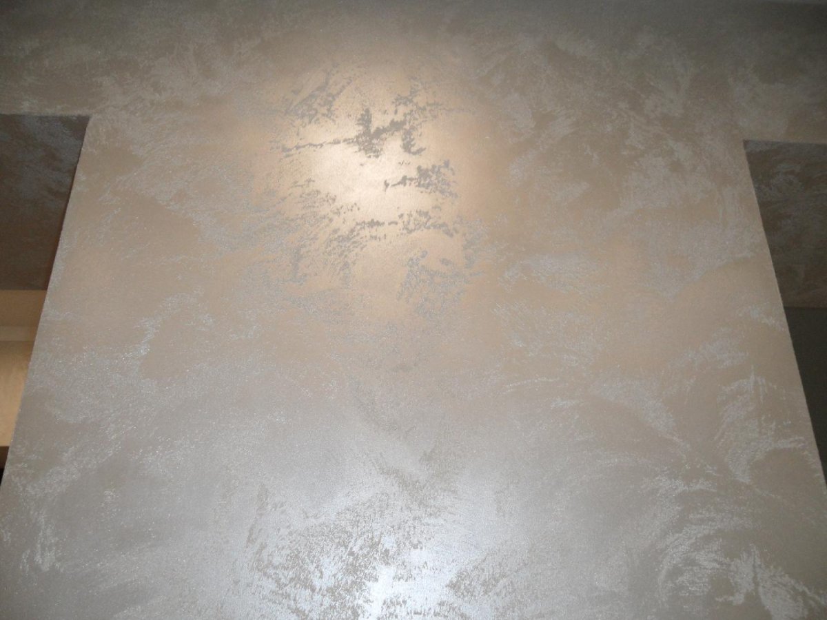 Мокрый шелк декоративная штукатурка на кухне