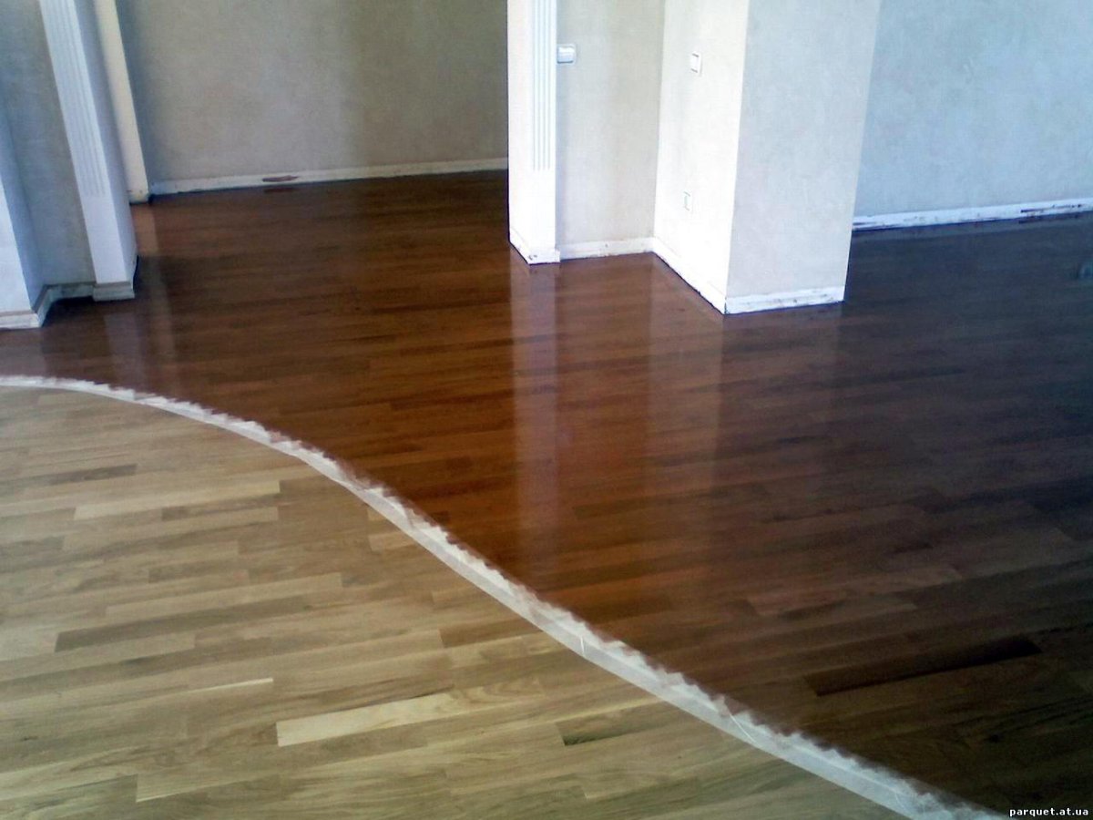 Разный ламинат в одной комнате