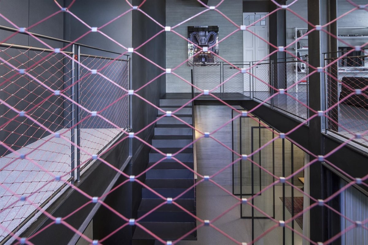 Перегородка сетка металлическая