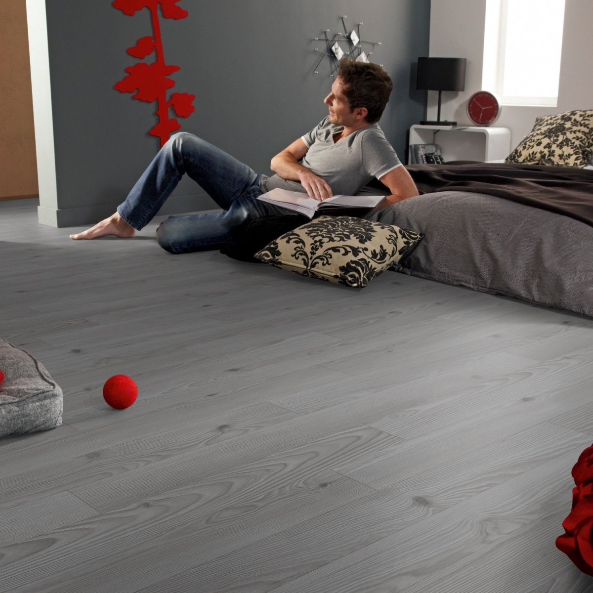 Серый пол Таркетт