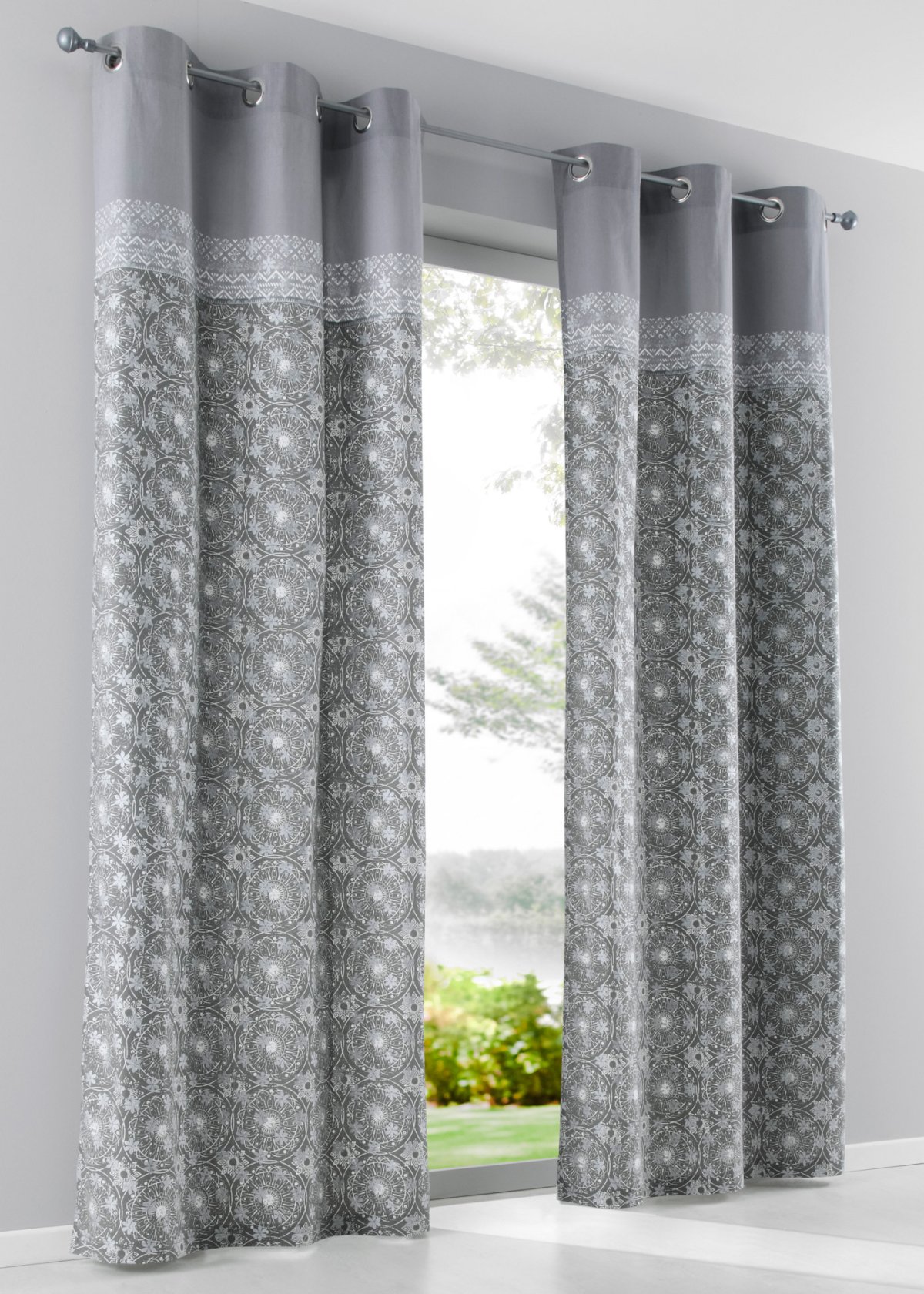 Светло серые шторы