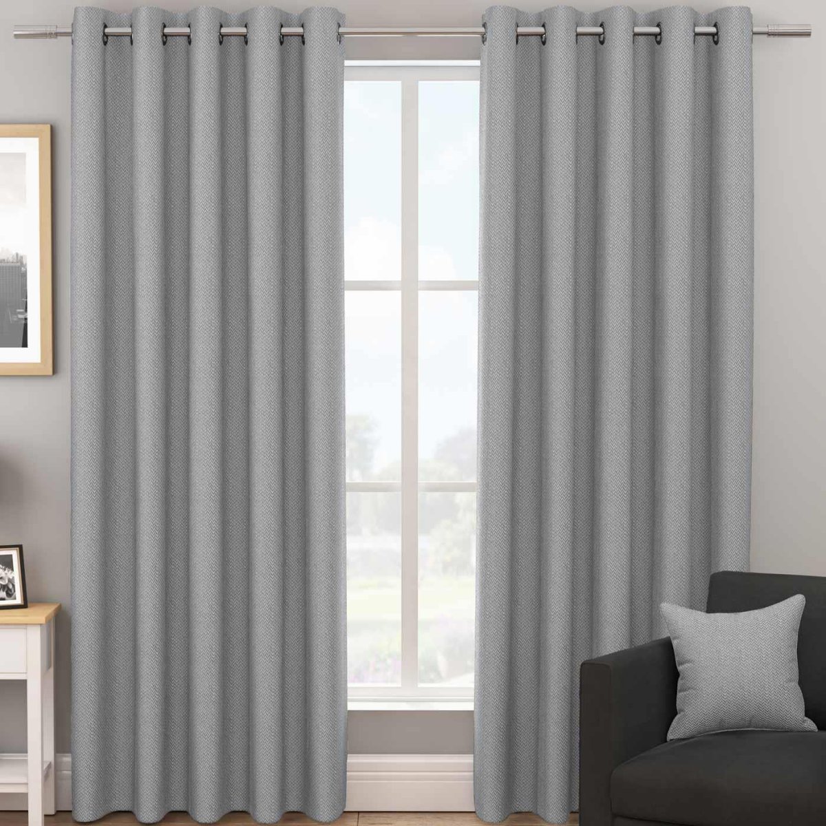 Штора на люверсах 3500*2100 Blackout