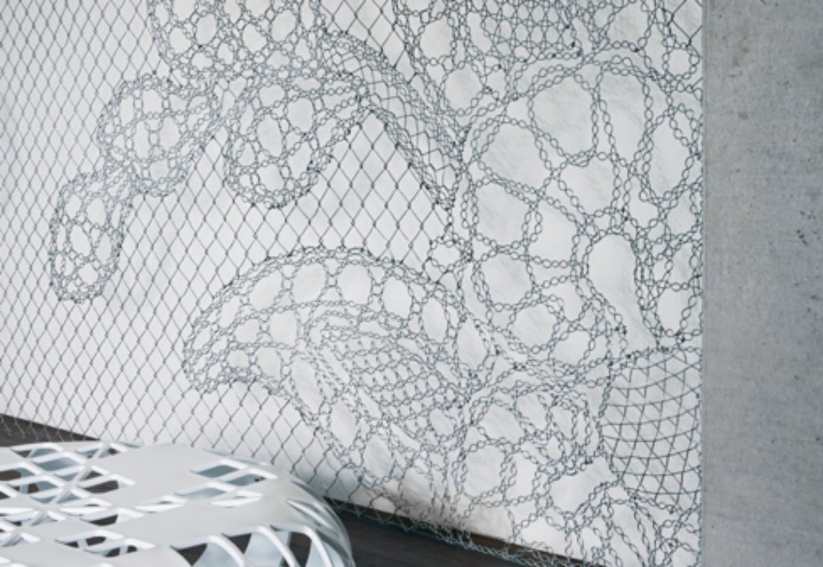 Сетка рабица в интерьере