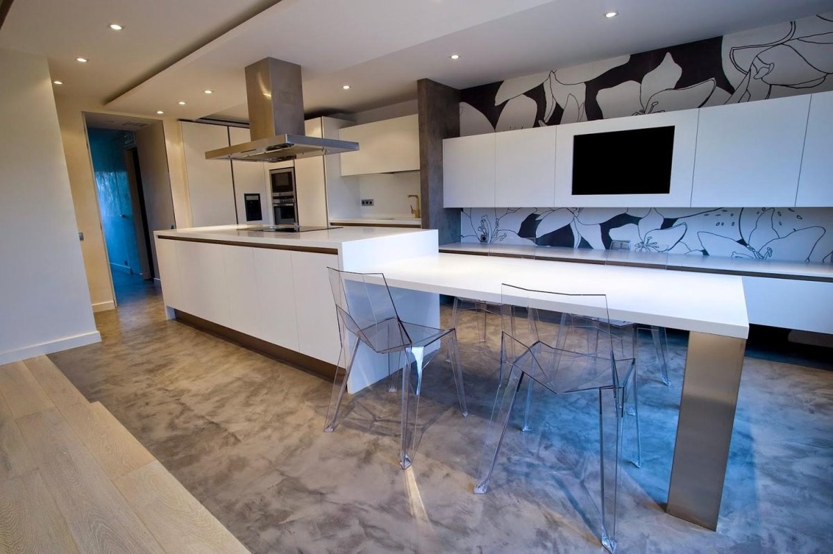 Венецианская штукатурка микроцемент