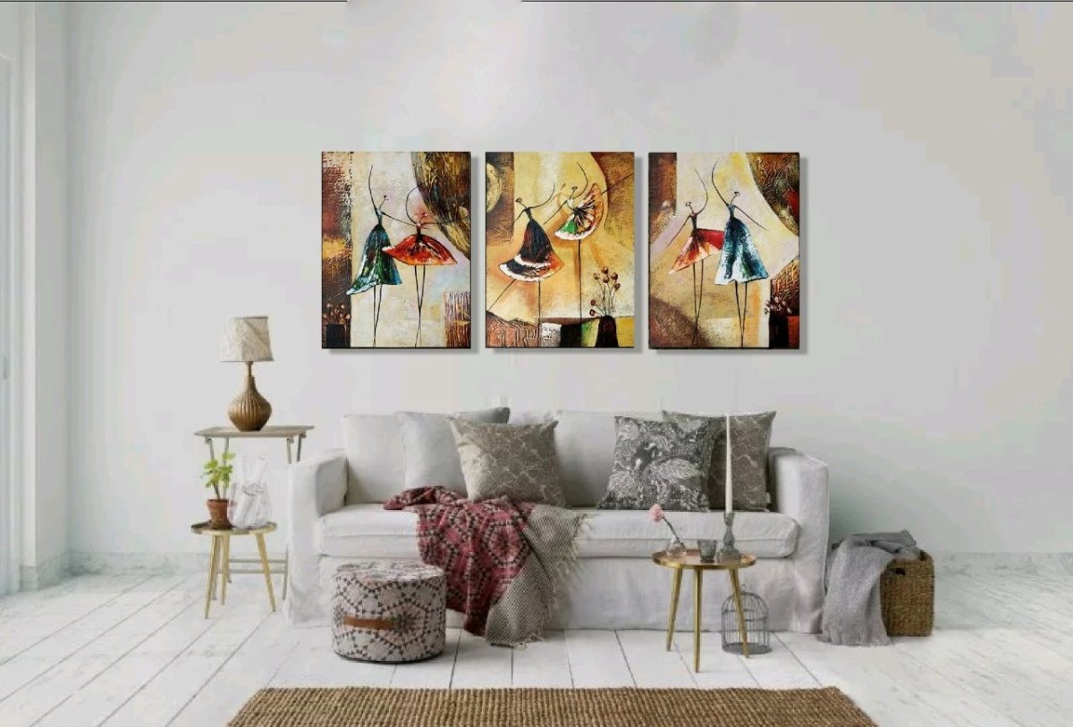 Маленькие картины в интерьере