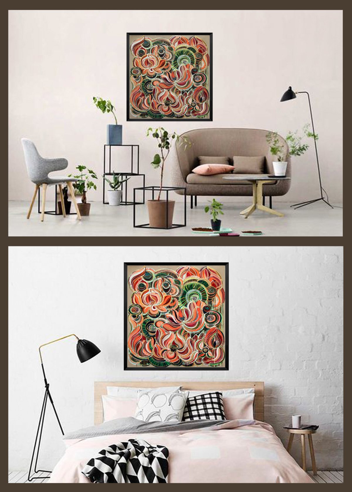 Стильный портрет в интерьере